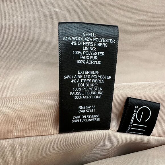 Kenneth Cole Oversized Wool Blend Coat - Picture 6 of 7